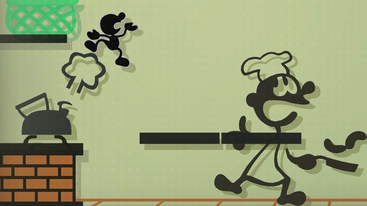 Mr Game & Watch Chef